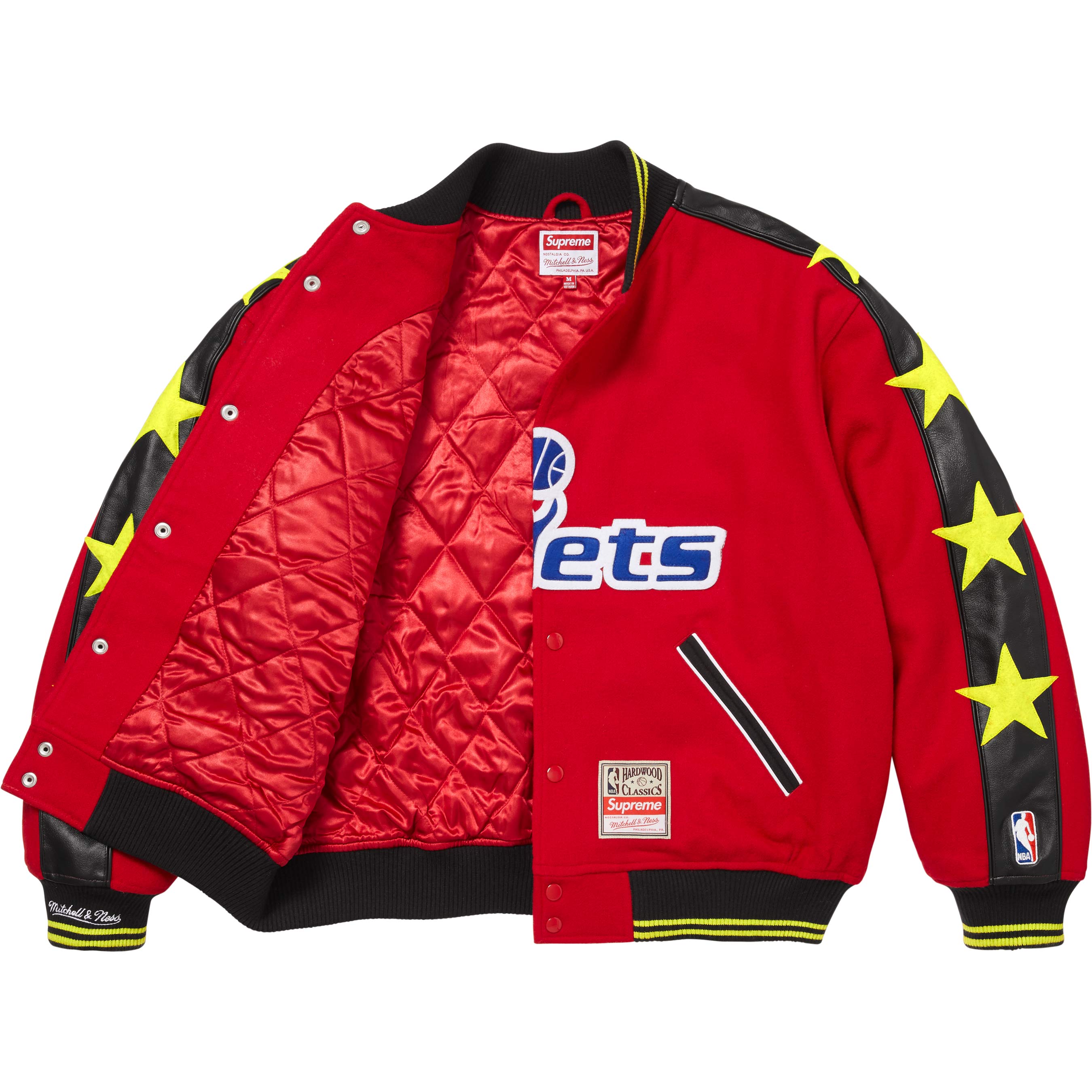 Supreme®/Mitchell & Ness® Teams Varsity Jacket view 13